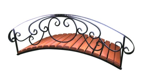 Декоративный мостик "Изгибы"