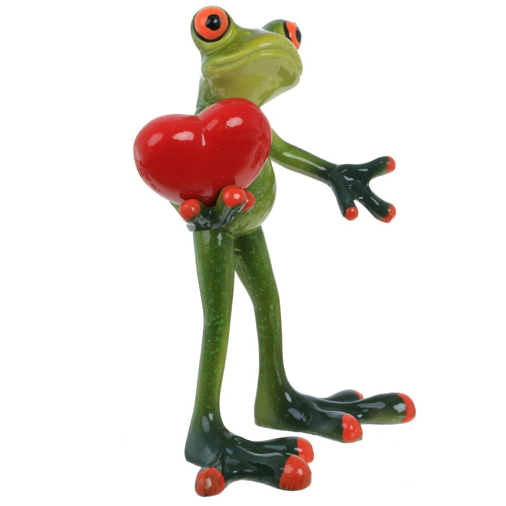 Фигурка декоративная "Лягушка", L10 W5,5 H15 см