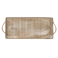 Поднос "Сеточка", L42,5 W18 H6,5 см