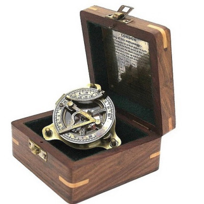 Морской компас в шкатулке "Круиз"