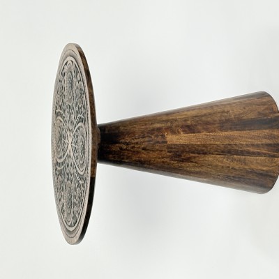 Столик резной, дерево манго, 52×52×54 см