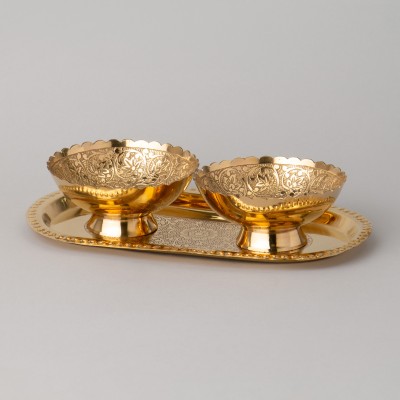 Набор для Сервировки на Подносе 8.5x3.5 см