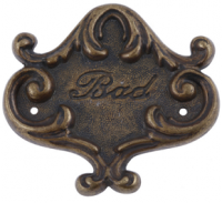 Табличка на дверь "Bad"