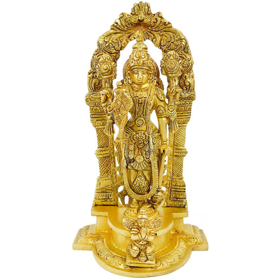 Вишну статуэтка бронза 228*129*82мм