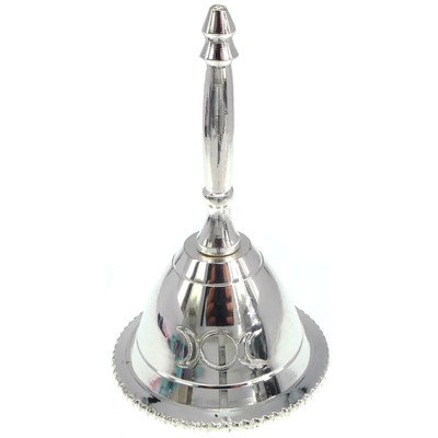 Колокольчик с символом Тройной Луны 7,5см, D44мм металл