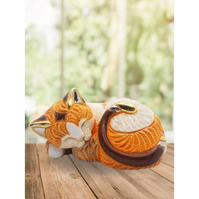 Статуэтка  Кошка спящая