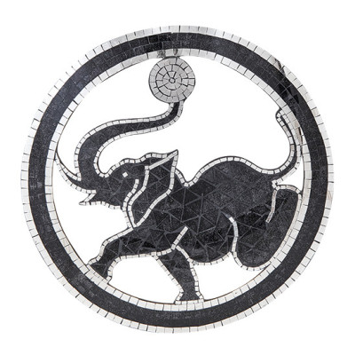 48-006-02 Панно "Слон" (мозаика, о.Бали)