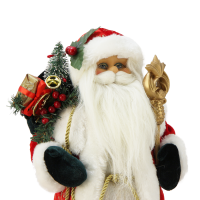 Кукла Дед Мороз с посохом