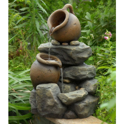 Декоративный фонтан "Течение" 