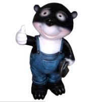 Декоративная садовая фигурка "Крот в саду" Декоративная садовая фигурка "Крот в саду"