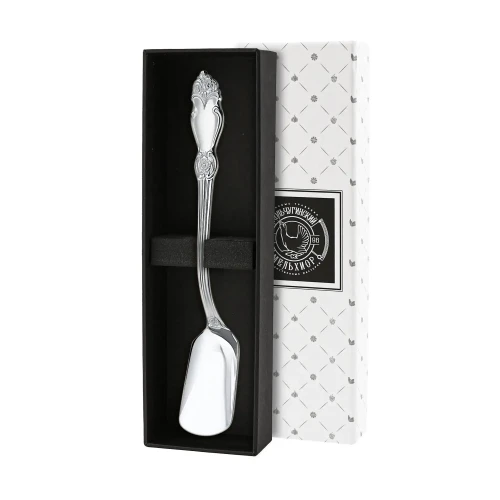 Лопатка для икры "Серебряная роза" посеребренная