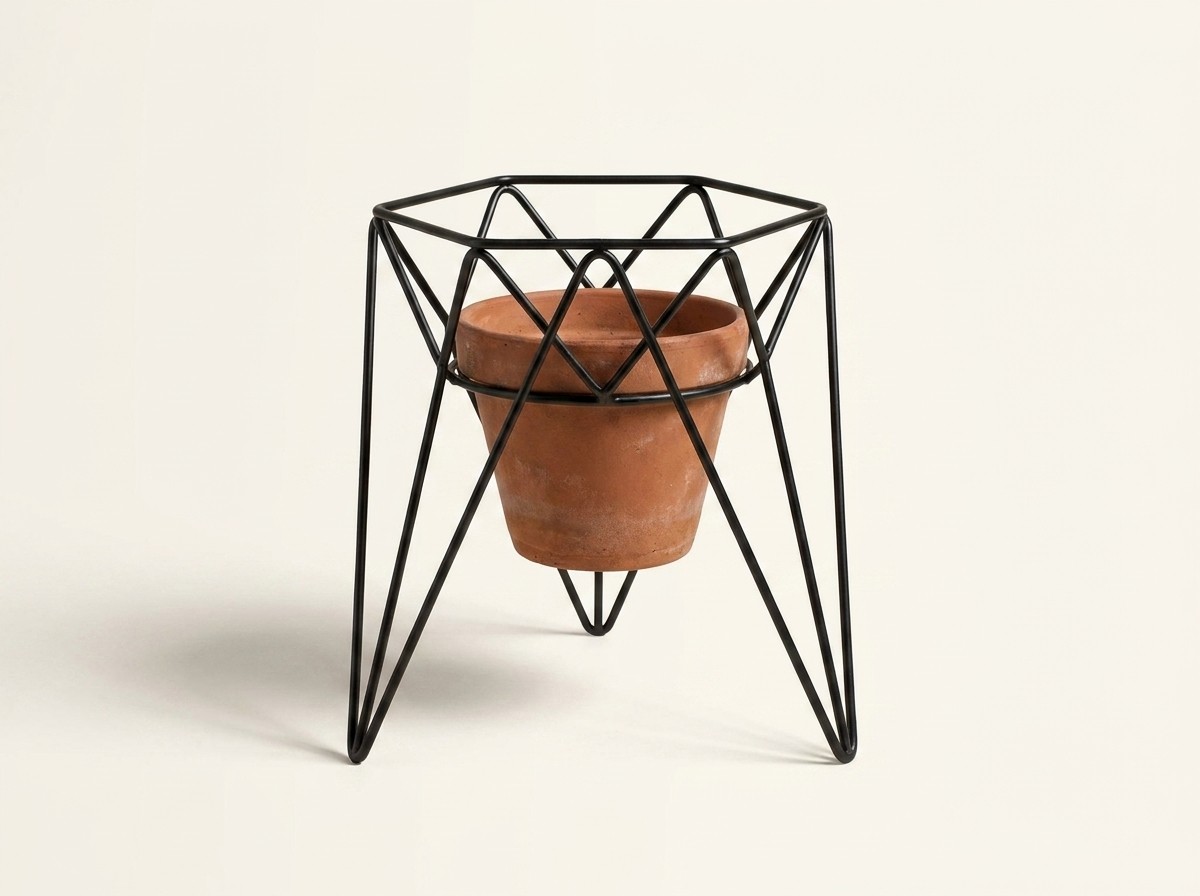 Кашпо-каркас — концепт