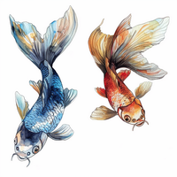 Статуэтки рыб