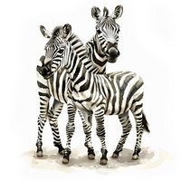 Статуэтки зебр