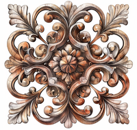 Деревянные резные панно