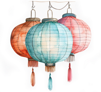 Бумажные фонарики