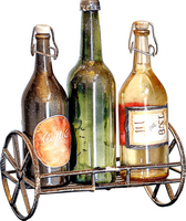 Подставки для бутылок