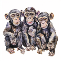 Статуэтки обезьян