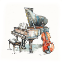 Музыкальные инструменты в миниатюре