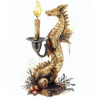 Новогодние подсвечники и светильники