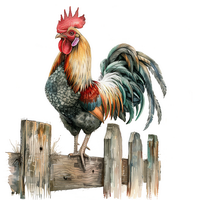 Статуэтки петухов