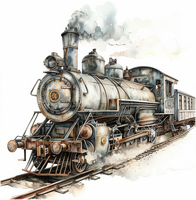 Статуэтки поездов