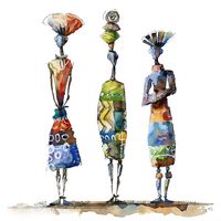 Этнические статуэтки