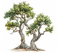 Статуэтки деревьев