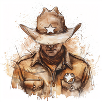 Значки шерифа