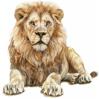 Статуэтки львов и тигров