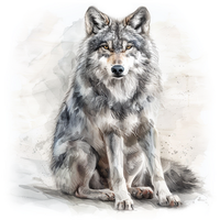 Статуэтки волков