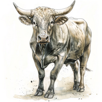 Статуэтки быков