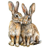 Статуэтки зайцев и кроликов