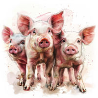 Статуэтки свинок