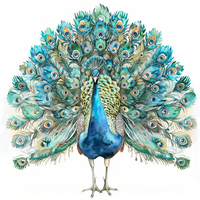 Статуэтки павлинов