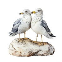 Статуэтки чаек