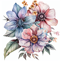 Фигурки - цветов