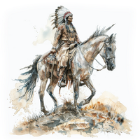 Статуэтки индейцев