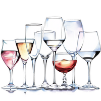 Бокалы, рюмки, стопки, фужеры, стаканы