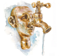 Маски - накладки с водопроводными кранами