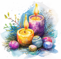 Пасхальные свечи