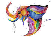 Панно точечная роспись