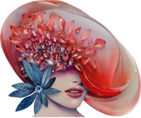 Панно с кристальным декором