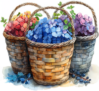 Корзины для цветов и флористики