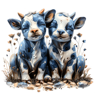 Садовые фигурки коров