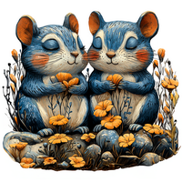 Садовые фигурки бурундуков