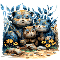 Садовые фигурки кротов