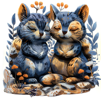 Садовые фигурки мышей и крыс