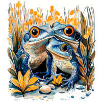 Садовые фигурки лягушек