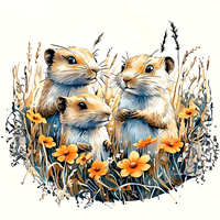 Садовые фигурки сусликов